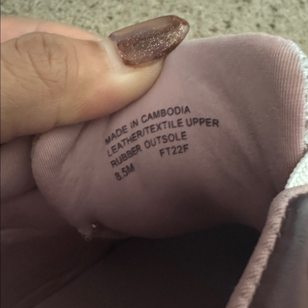 Michael Kors Mauve and Cream Sneakers - Picture 9 of 9